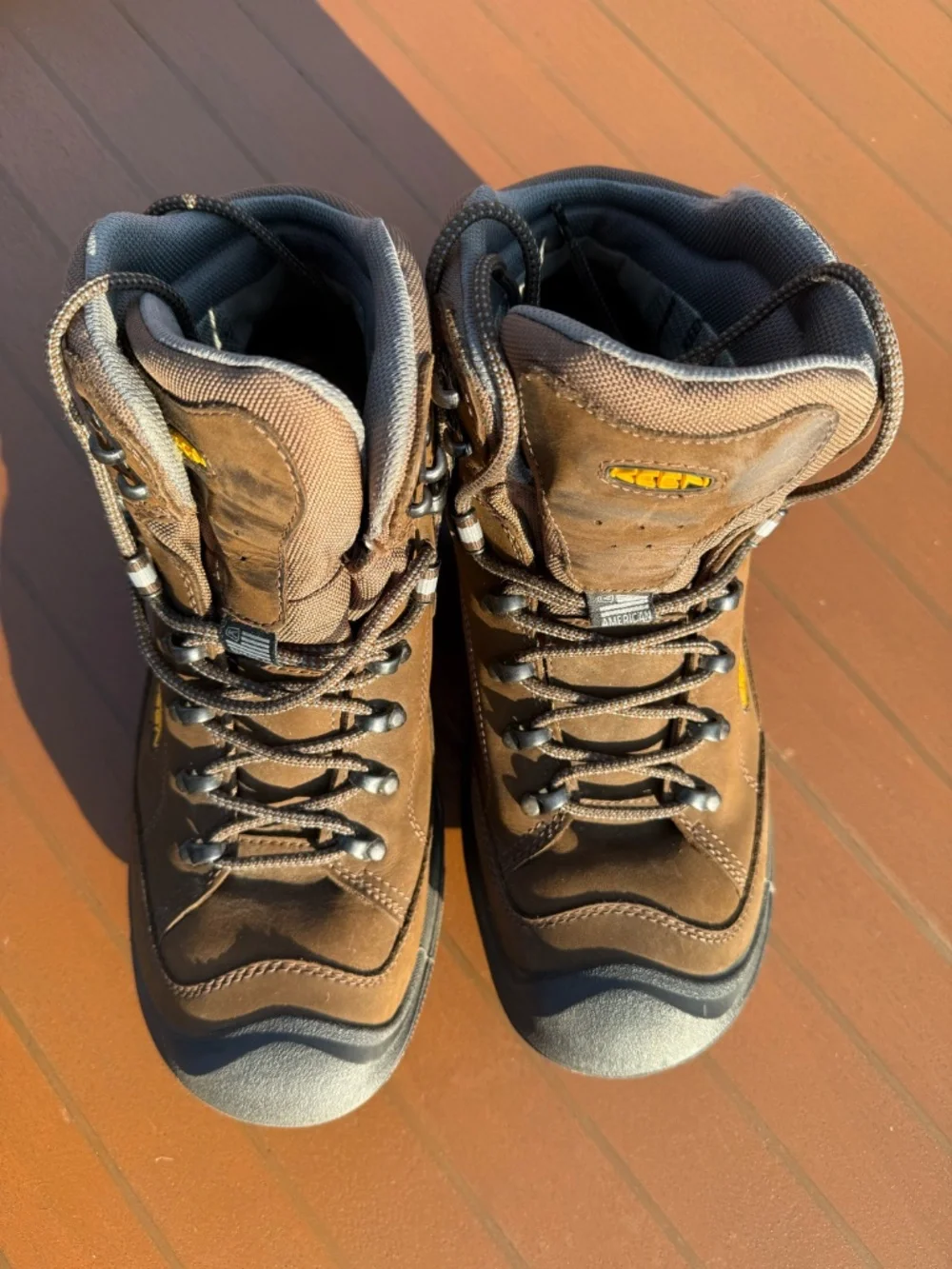 Keen Durand II Mens Mid Waterproof Hiker 11.5 EU 45 excellent shape